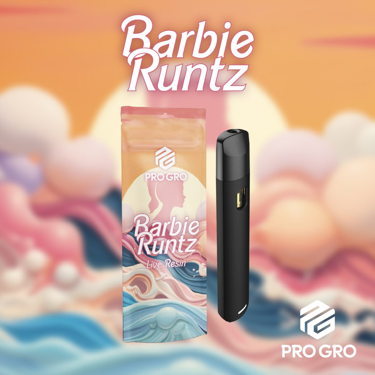 pro gro genetics barbie runtz cannabis strain