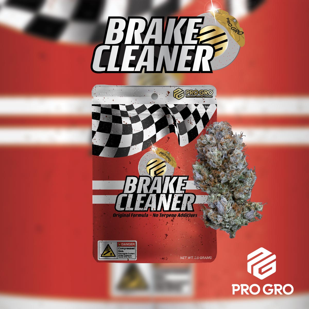 pro gro genetics brake cleaner weed strain