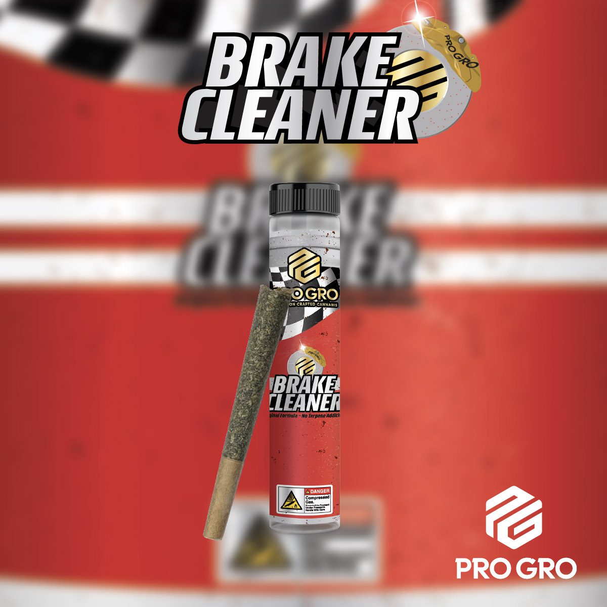 pro gro genetics brake cleaner weed strain pre rolls