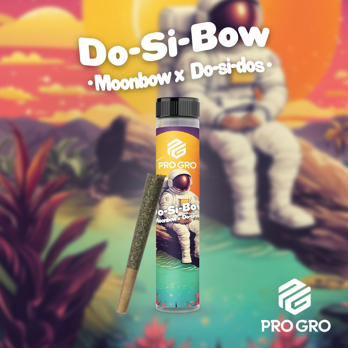 pro gro genetics do-si-bow cannabis strain preroll