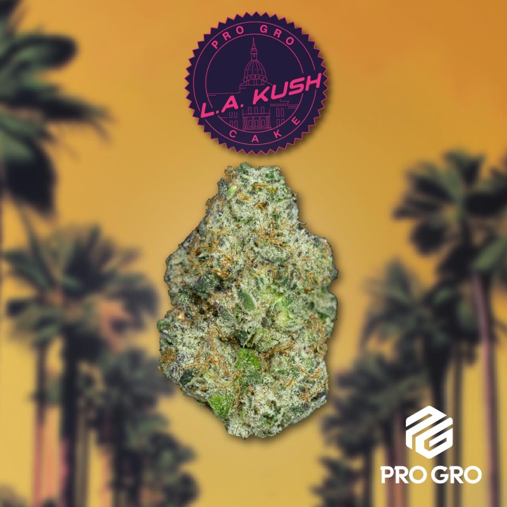 pro gro genetics la kush cake weed strain nug