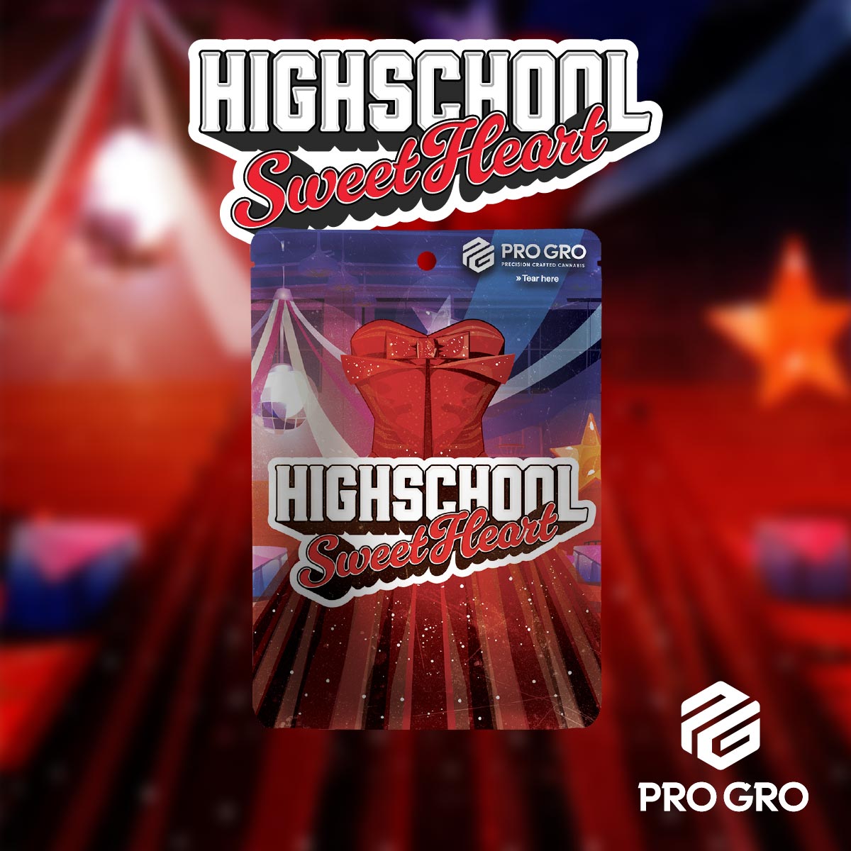 pro gro genetics high school sweet heart marijuana strain