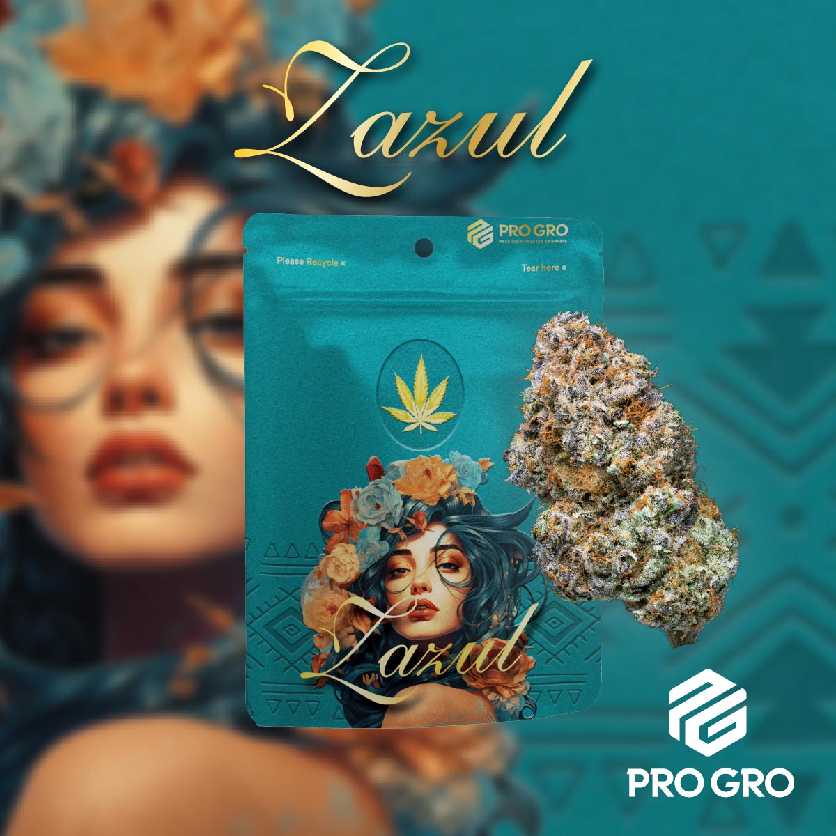 pro gro genetics zazul marijuana strain eighth