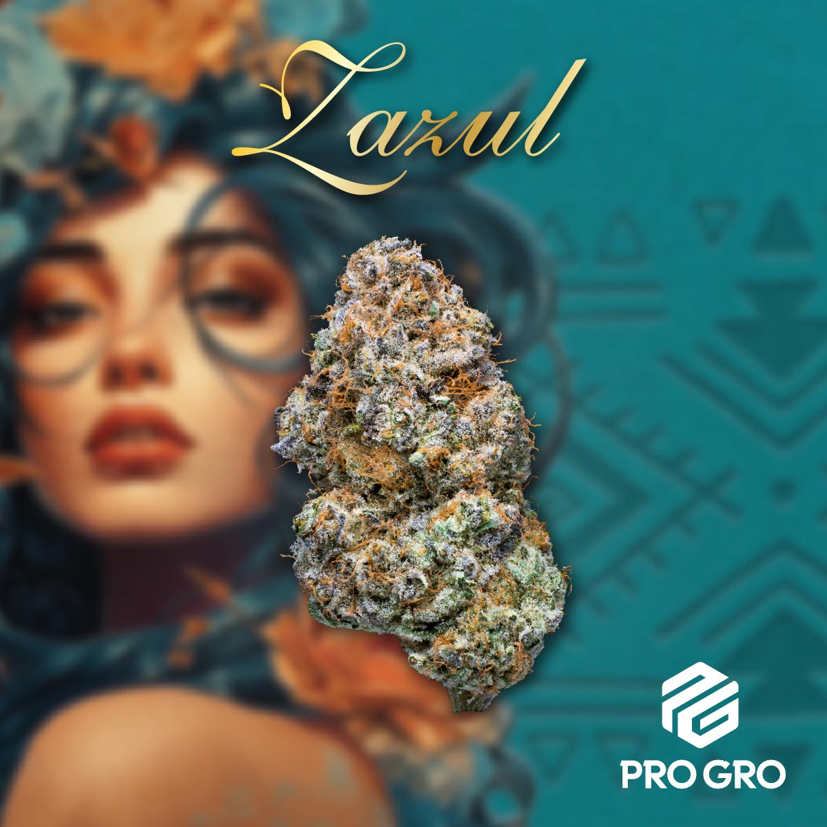 pro gro genetics zazul marijuana strain nug flower