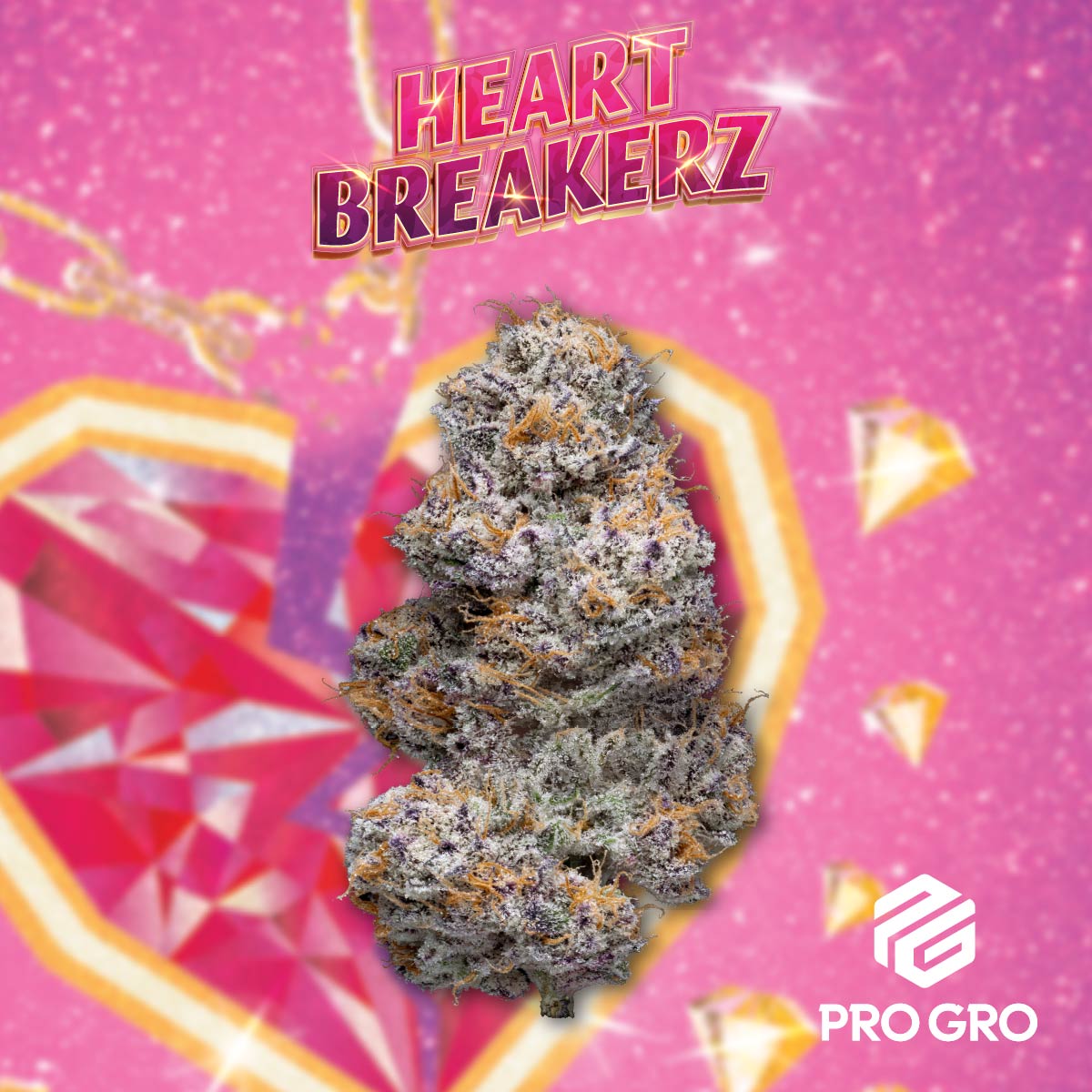 pro gro genetics heartbreakerz weed strain nug flower
